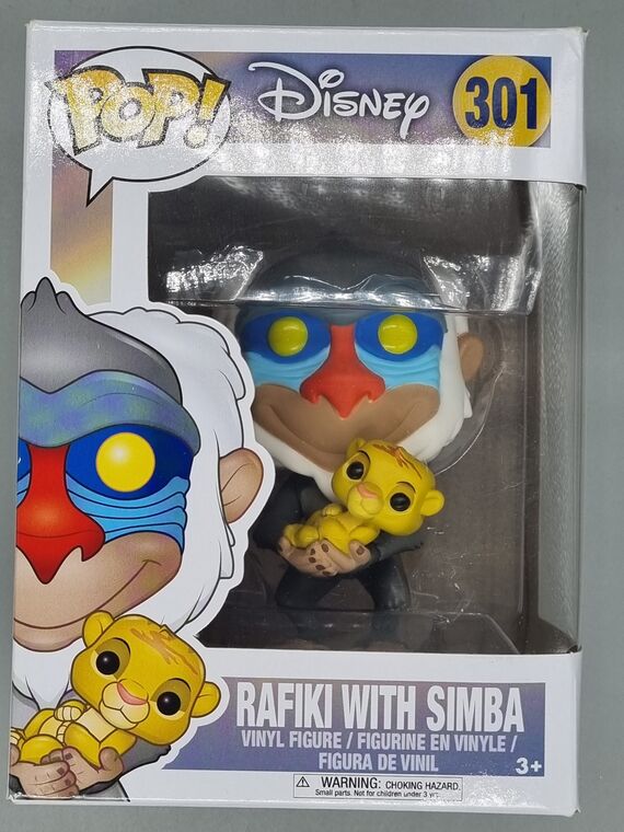 #301 Rafiki with Simba - Disney Lion King