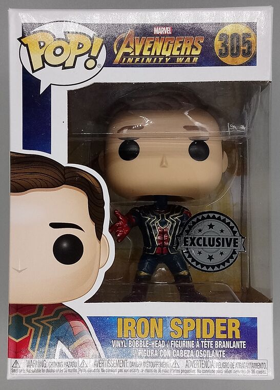 #305 Iron Spider (Unmasked) Marvel Avengers Infinity War