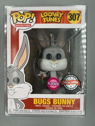 #307 Bugs Bunny - Flocked - Looney Toons