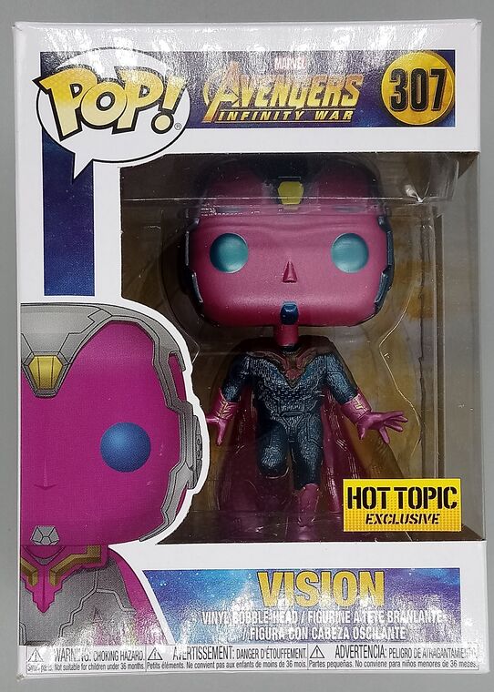 #307 Vision - Metallic - Marvel Avengers Infinity War - Exc
