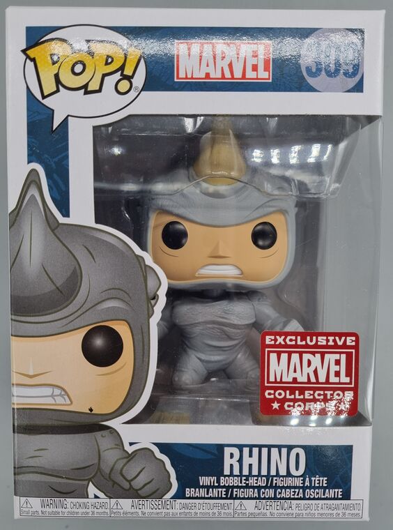 #309 Rhino - Marvel Collectors Corp - Spiderman
