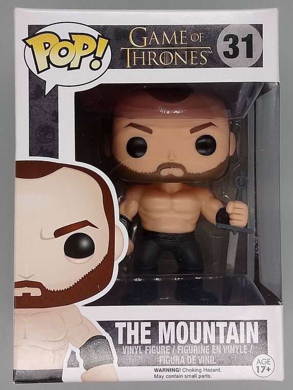 #31 The Mountain - Game of Thrones - BOX DAMAGE