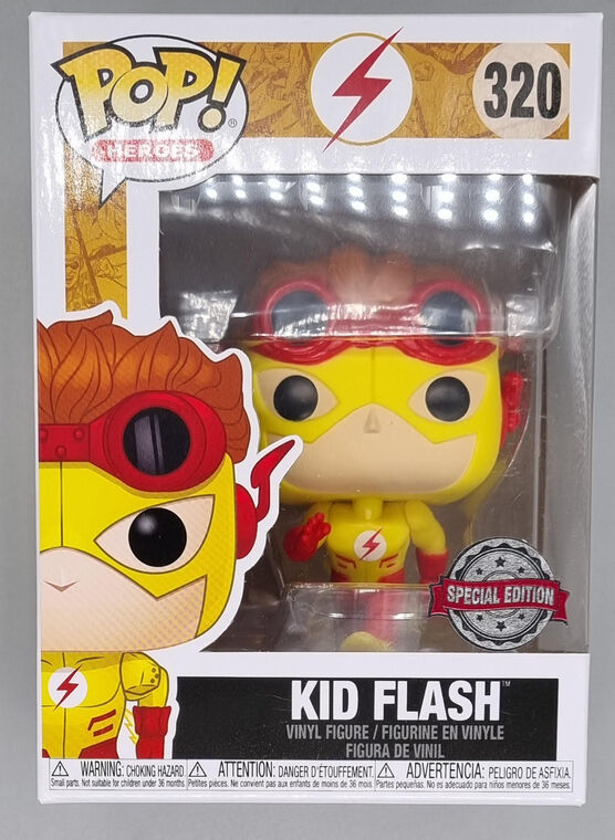#320 Kid Flash - DC Pop Heroes - Exclusive Special Edition