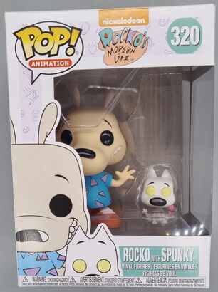 #320 Rocko with Spunky - Nickelodeon Rocko's Modern Life