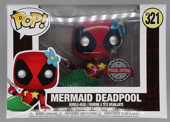 #321 Mermaid Deadpool - Metallic - Marvel