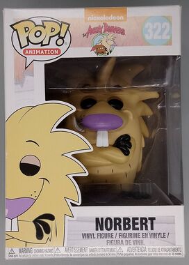 #322 Norbert - Nickelodeon Angry Beavers - BOX DAMAGE