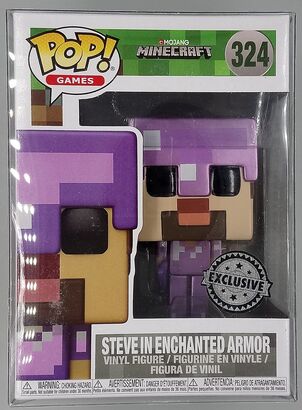 #324 Steve in Enchanted Armor - Minecraft