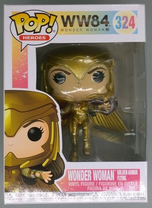 #324 Wonder Woman (Golden Armor Flying) DC WW84