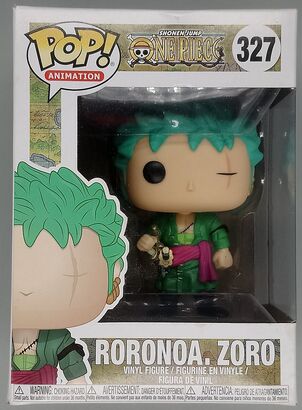 #327 Roronoa Zoro - Shonen Jump One Piece - BOX DAMAGE