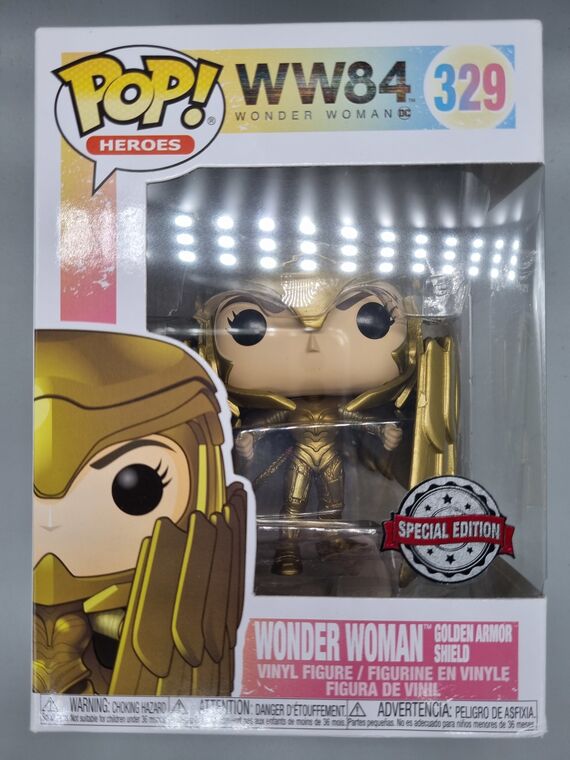 #329 Wonder Woman (Golden Armor Shield) - DC - WW84