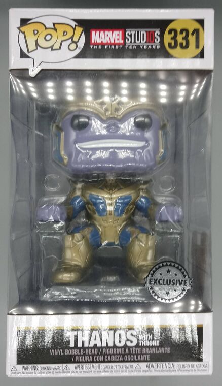 #331 Thanos (with Throne) - Deluxe - Marvel 10 Years