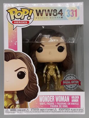 #331 Wonder Woman (Golden Armor, w/o Helmet) DC WW84