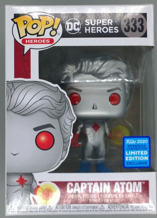#333 Captain Atom - DC Super Heroes - 2020 Con