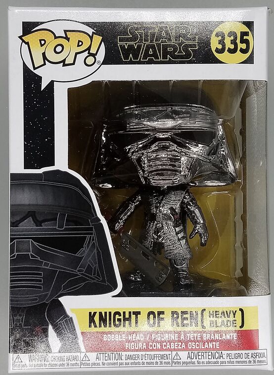 #335 Knight of Ren (Heavy Blade, Hematite) Chrome Sta DAMAGE