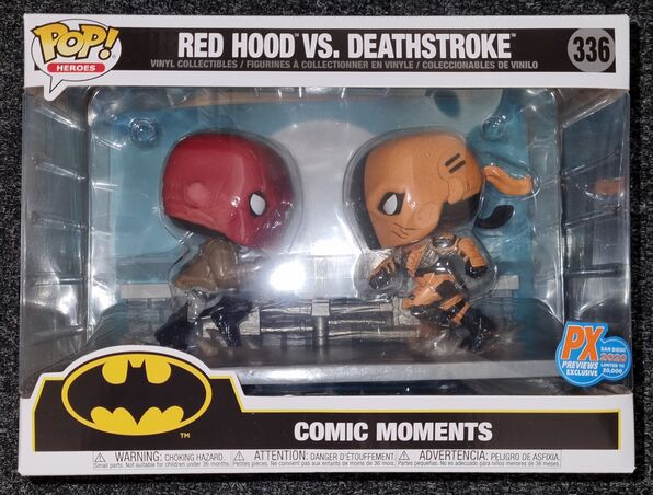 #336 Red Hood vs. Deathstroke Comic Moment DC Batman 30,000