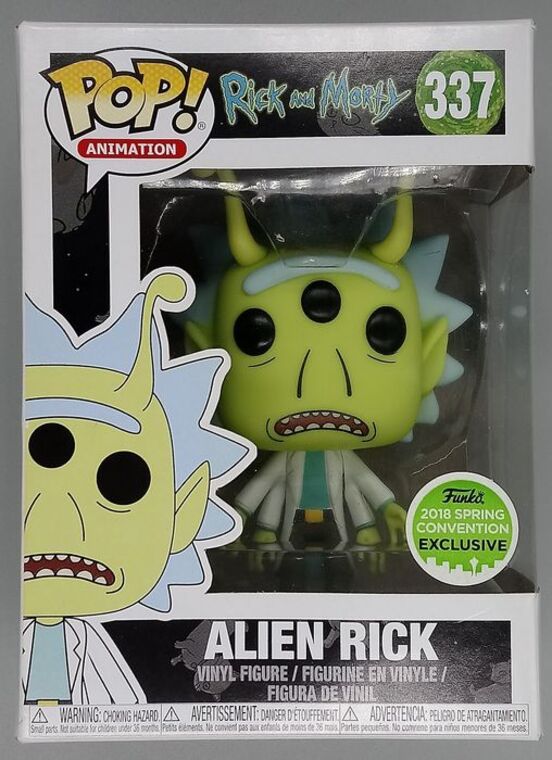 #337 Alien Rick - Rick and Morty - 2018 Con