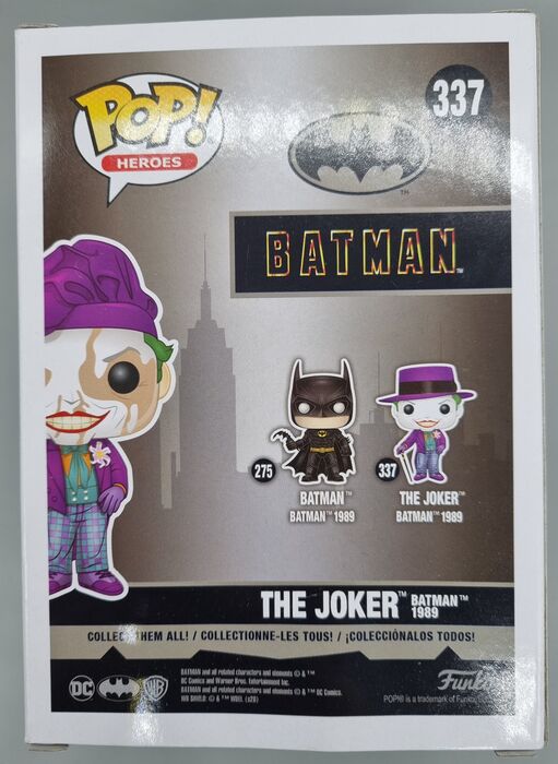 #337 The Joker (w/ Beret) Metallic Chase Edition - DC Batman – Funko Pops