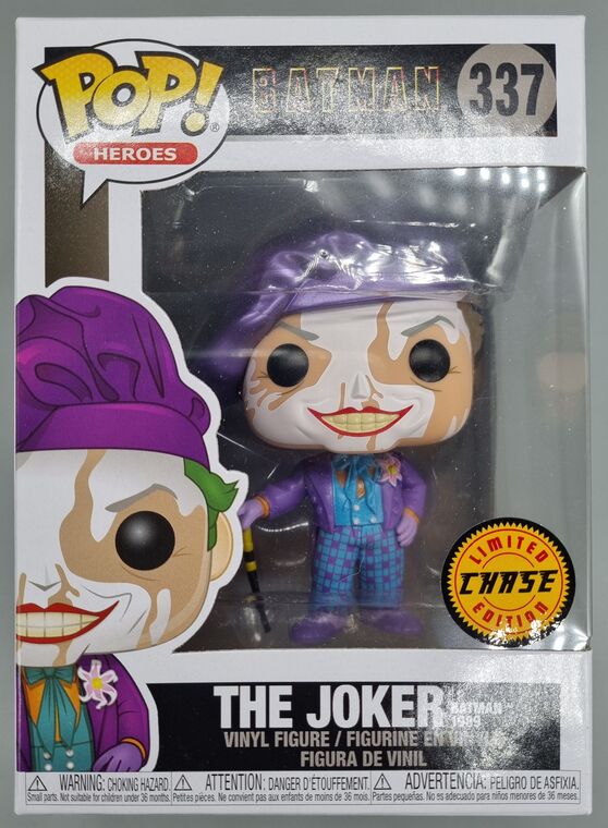 #337 The Joker (w/ Beret) Metallic Chase Edition - DC Batman