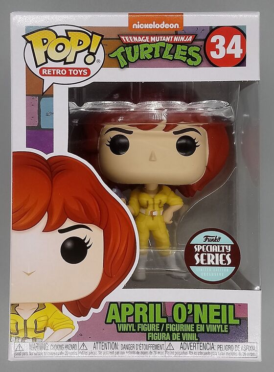 #34 April O'Neil (Retro) - Teenage Mutant Ninja Turtles