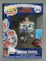 #34 Captain Marvel - Art Series - BOX DAMAGE