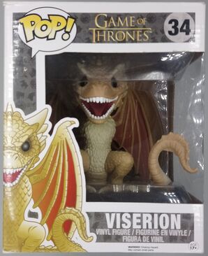 #34 Viserion - 6 Inch - Game of Thrones - BOX DAMAGE
