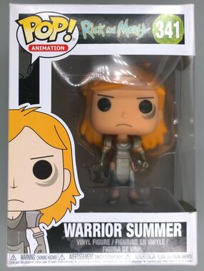 #341 Warrior Summer - Rick and Morty - BOX DAMAGE