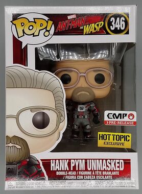 #346 Hank Pym Unmasked - Marvel Ant-Man And The Wasp DAMAGED