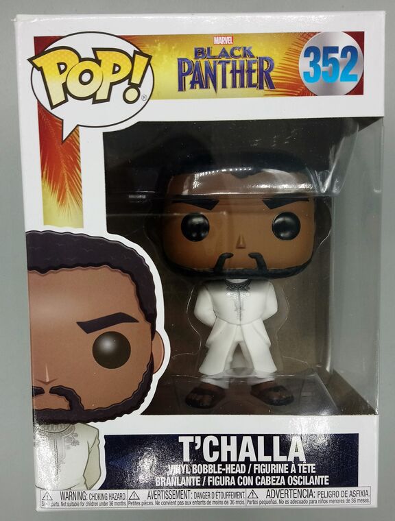 #352 T'Challa (White) - Marvel Black Panther