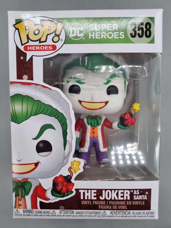 #358 The Joker (as Santa) - DC Super Heroes - Holiday