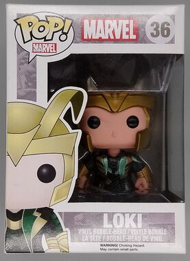 #36 Loki (Helmet) - Marvel - BOX DAMAGE