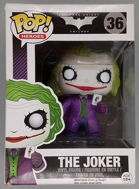 #36 The Joker - DC Batman: Dark Knight - BOX DAMAGE