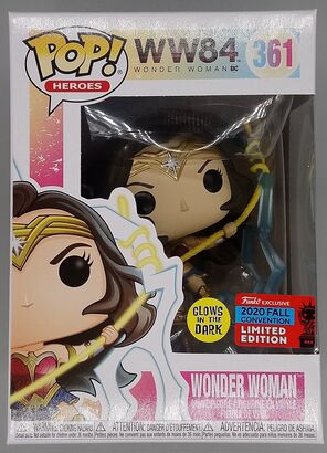 #361 Wonder Woman (w/ Lightning) Glow - DC WW84 - 2020 Con