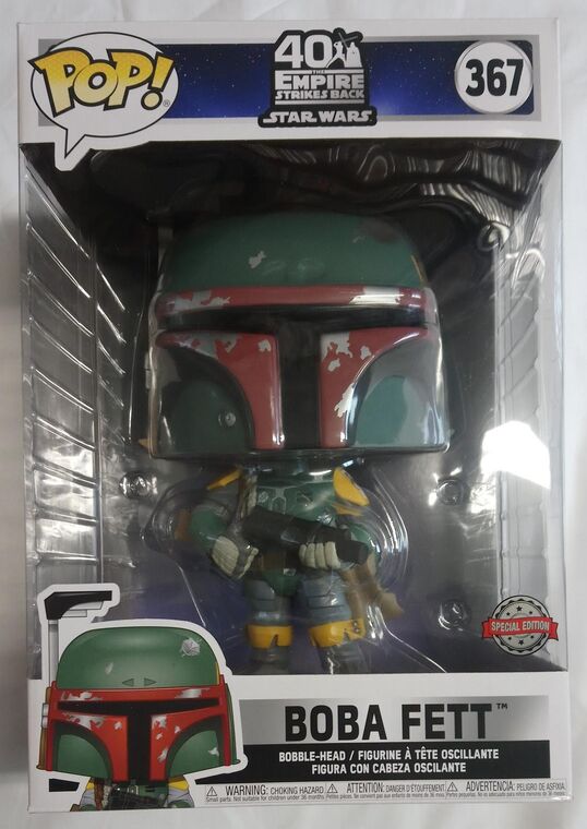 #367 Boba Fett - 10 Inch - Star Wars 40th Anniversary