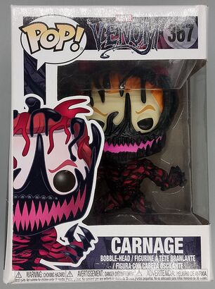 #367 Carnage (Cletus Kasady) - Marvel Venom - BOX DAMAGE