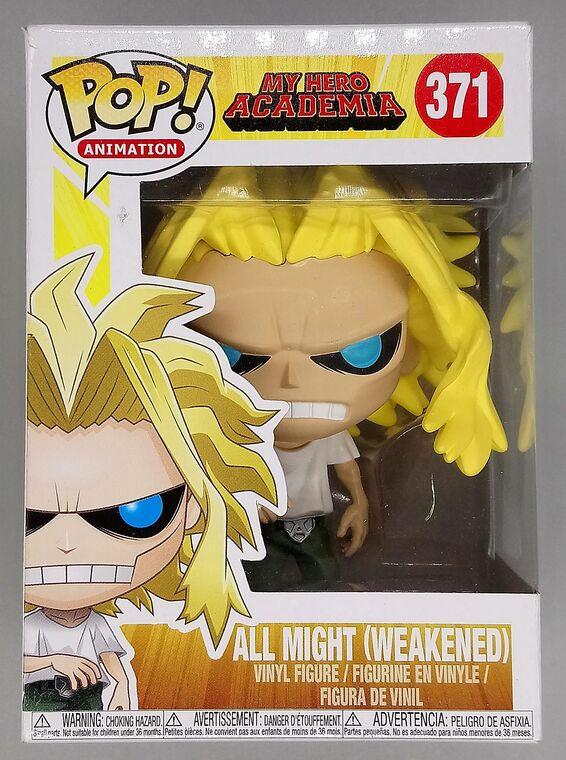 #371 All Might (Weakened) - My Hero Academia - BOX DAMAGE