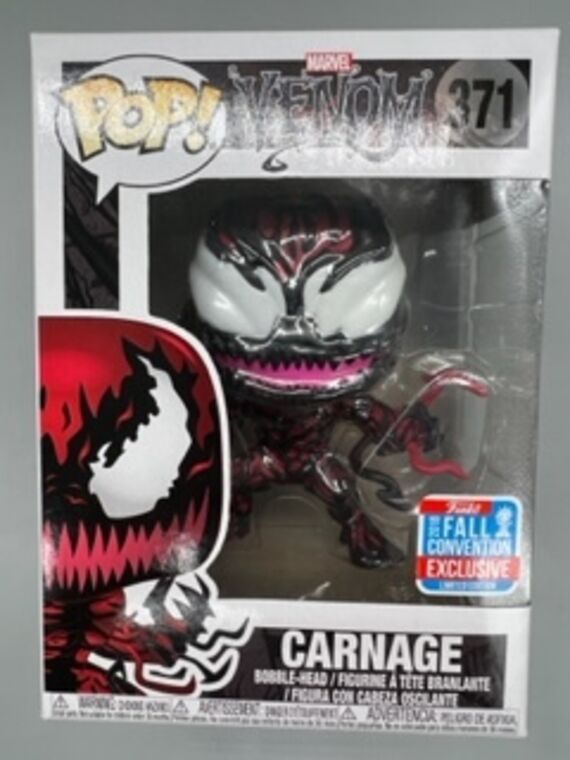 #371 Carnage (w/ Tendrils) - Marvel Venom - 2018 Con