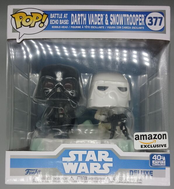 #377 Battle at Echo Base: Darth Vader & Snowtrooper Deluxe P