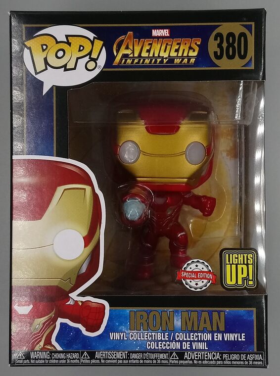 #380 Iron Man (Lights Up) Marvel Avengers Infinity War