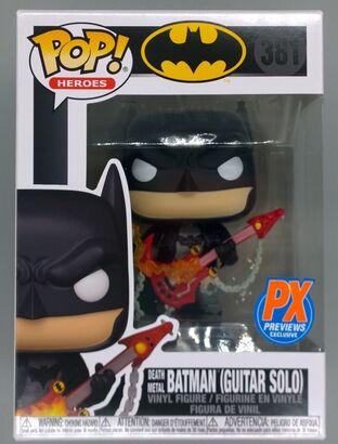 #381 Death Metal Batman (Guitar Solo) - DC - Exclusive