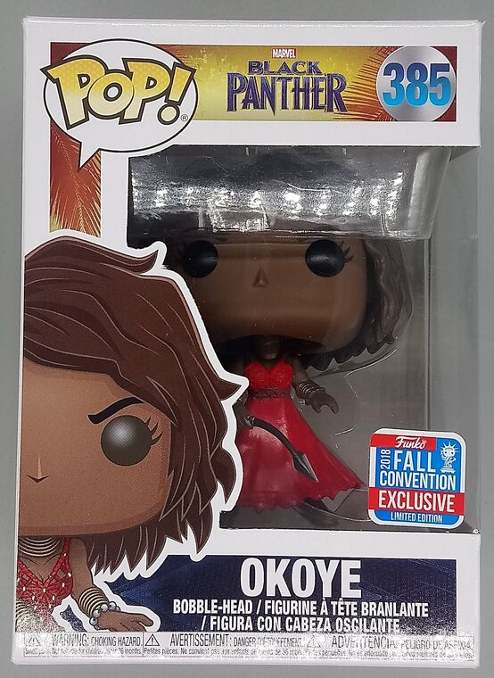 #385 Okoye (Red Dress) - Marvel Black Panther - 2018 Con Exc