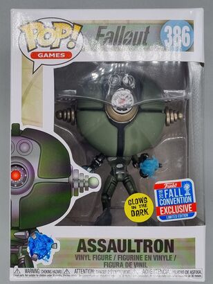 #386 Assaultron - Glow - Fallout - 2018 Con
