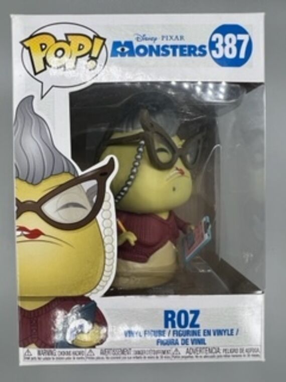 #387 Roz - Disney Monsters Inc - BOX DAMAGE