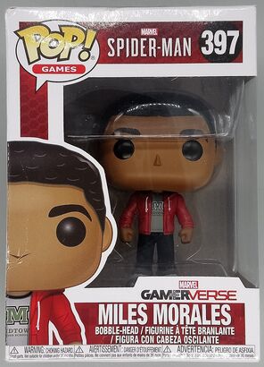 #397 Miles Morales - Marvel Spiderman Game - BOX DAMAGE