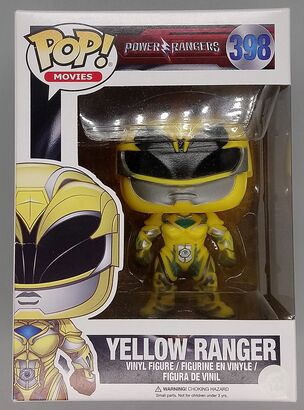 #398 Yellow Ranger - Power Rangers - BOX DAMAGE
