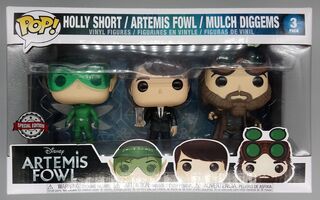 [3 Pack] Holly Short / Artemis Fowl / Mulch Diggems Disney