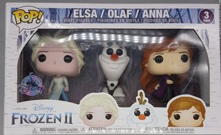 [3 Pack] Elsa / Olaf / Anna (Dark Sea) - Disney Frozen 2