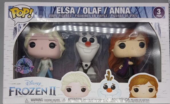 [3 Pack] Elsa / Olaf / Anna (Dark Sea) - Disney Frozen 2