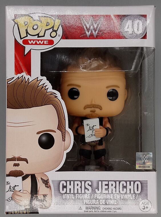 #40 Chris Jericho - WWE - BOX DAMAGE