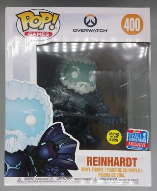 #400 Reinhardt (Coldhardt) - 6 Inch - Glow - Overwatch 2018