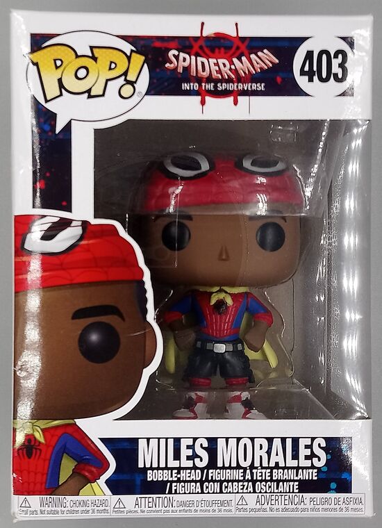 #403 Miles Morales (w/ Cape) Marvel - BOX DAMAGE